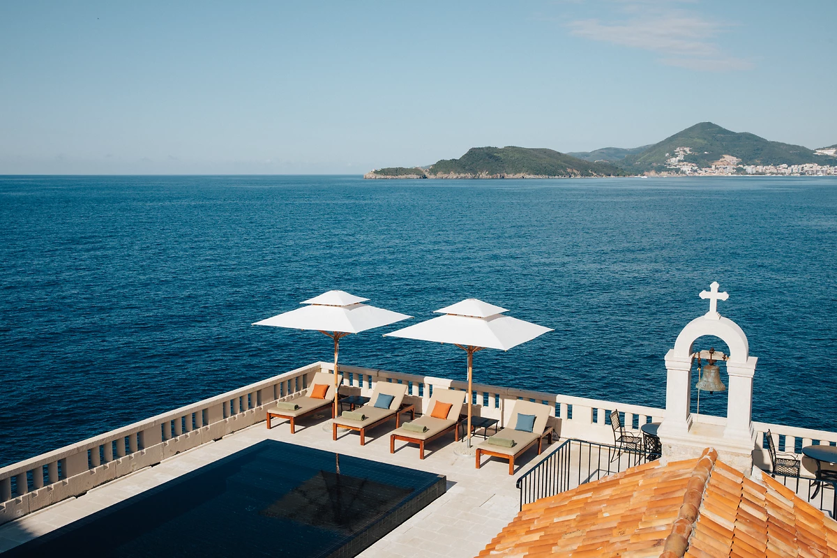 Piscine vue mer, Aman Sveti Stefan
