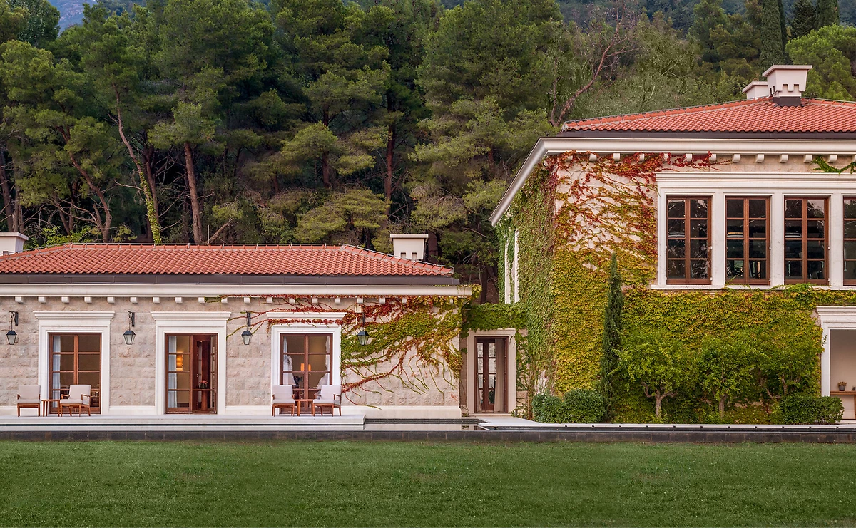 Bâtiment, Aman Sveti Stefan