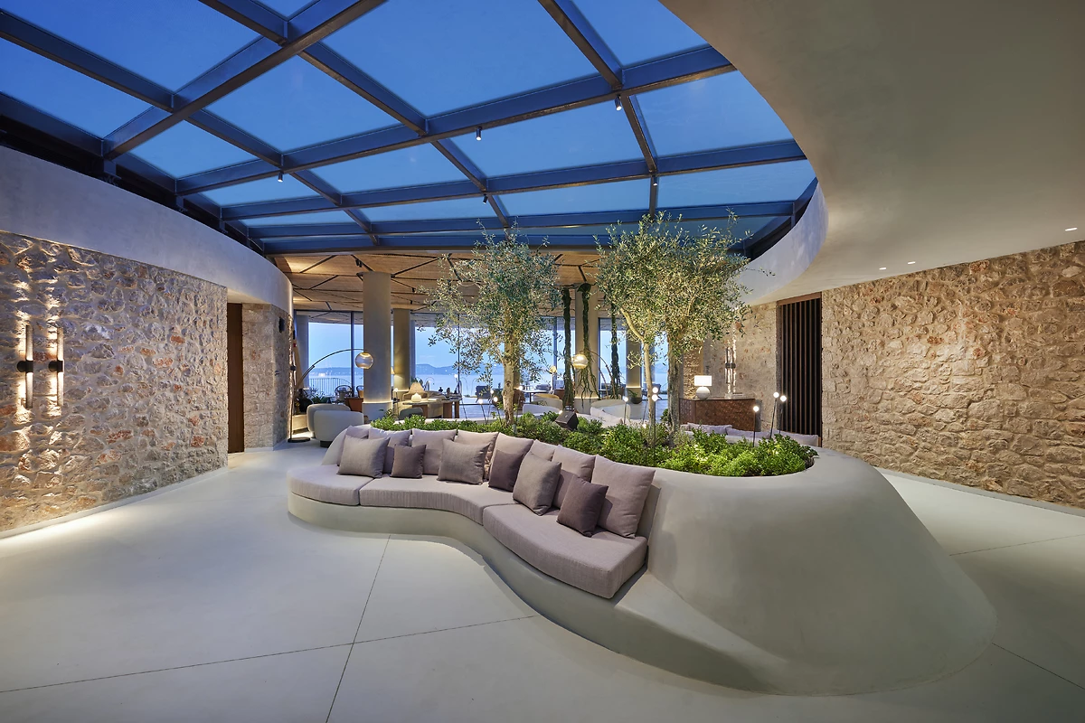 Réception, Mandarin Oriental Costa Navarino