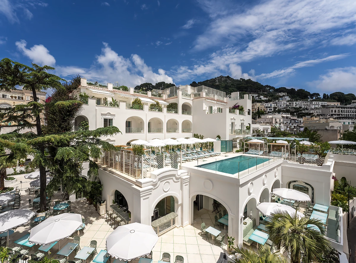 Vue extérieur de l'Hotel La Palma Oetker