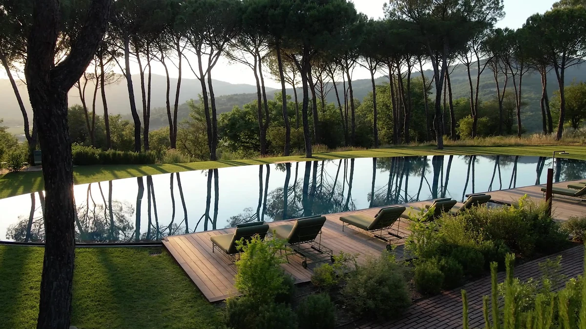 Piscine, Reschio Estate
