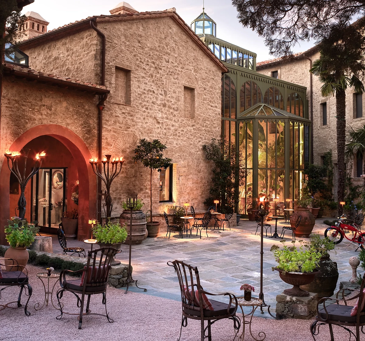 Patio, Reschio Estate