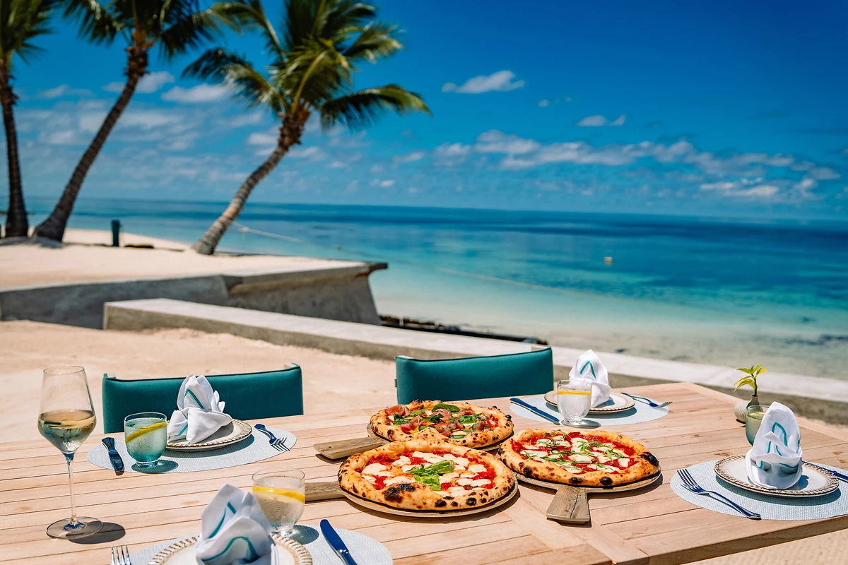 Restaurant La Pizzeria, Four Seasons Resort Seychelles at Desroches Island, Seychelles